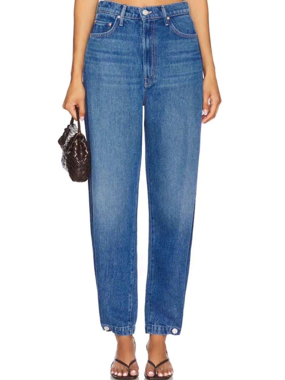MOTHER The Chute Flood Jeans in Breaking New Ground Size 26